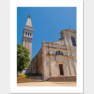 Saint Euphemia Church in Rovinj, Croatia Posters and Art